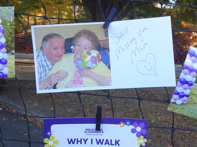Alzheimer's Tribute Wall 2024 Alzheimer's Walk