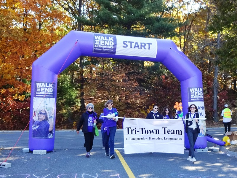 East Longmeadow, Hampden, Longmeadow Tri-Town Team 2024 Alzheimer's Walk