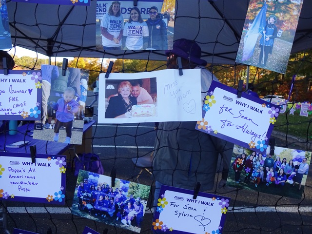 Alzheimer's Tribute Wall 2025 Alzheimer's Walk