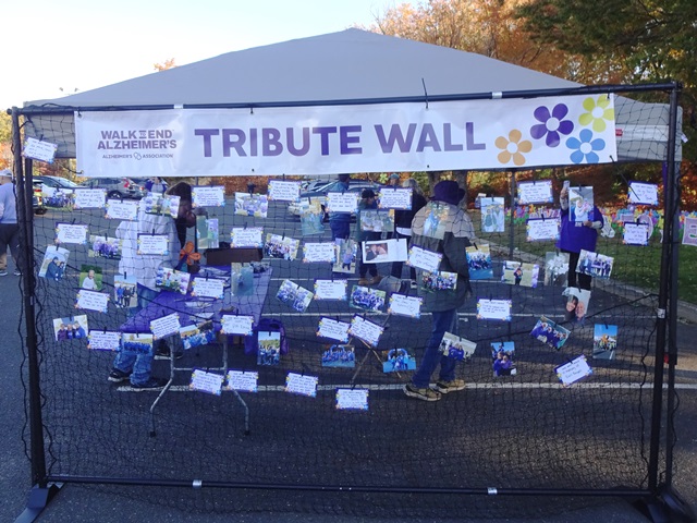 Alzheimer's Tribute Wall 2025 Alzheimer's Walk