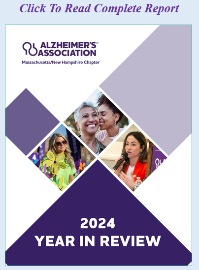 Alzheimer's Association 2024 Year In Review
